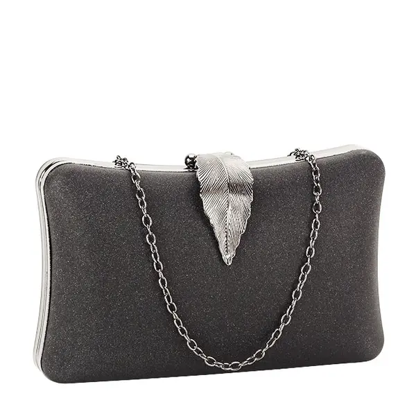 Geanta clutch negru simplu BME-600 05