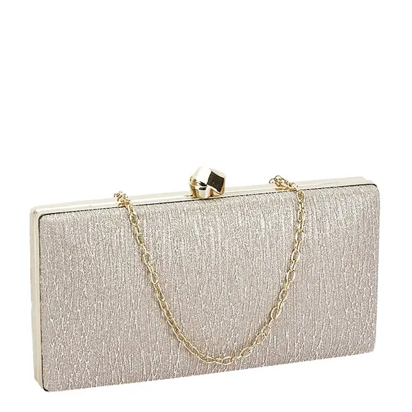 Geanta clutch sampanie cu sclipici BYH-809 06