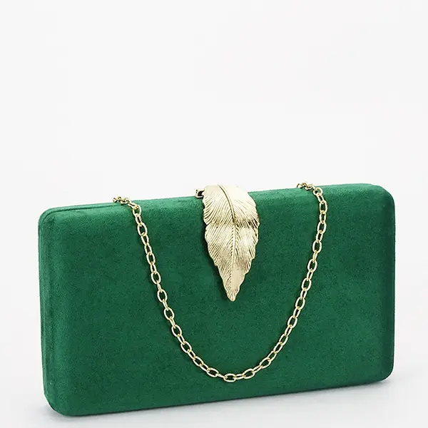 Geanta clutch verde BJH-20273 05