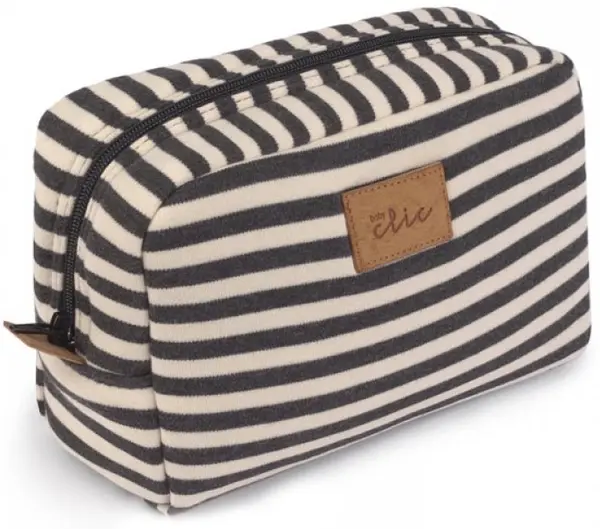 Geanta cosmetice Baby Clic - Beige Stripes