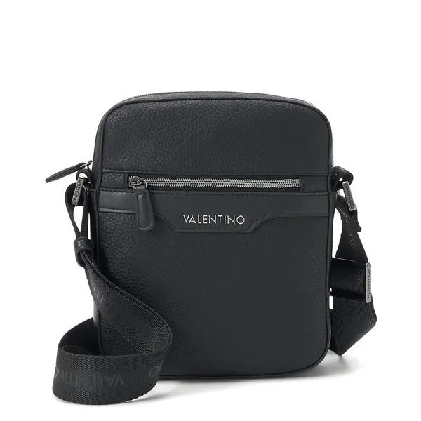 Geantă crossbody bărbați Valentino Efeo neagră cu logo 1981bgeavbs7o920n