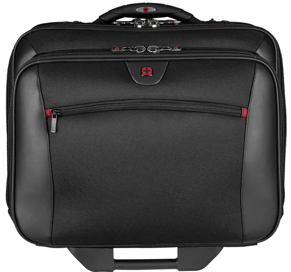 Geanta de afaceri cu roti Wenger - Potomac, 15.4”/17”, negru