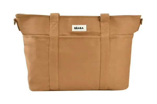 Geanta de bebe Beaba Madrid XXL Ochre