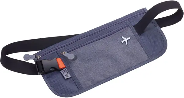 Geantă de cruce Troika - Cu RFID protecţie, culoare deschisa