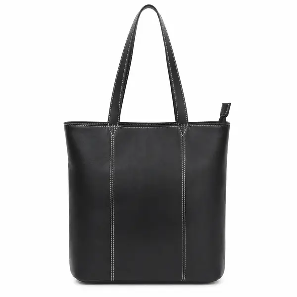Geanta de dama, Tamina GT3877, piele naturala, Negru