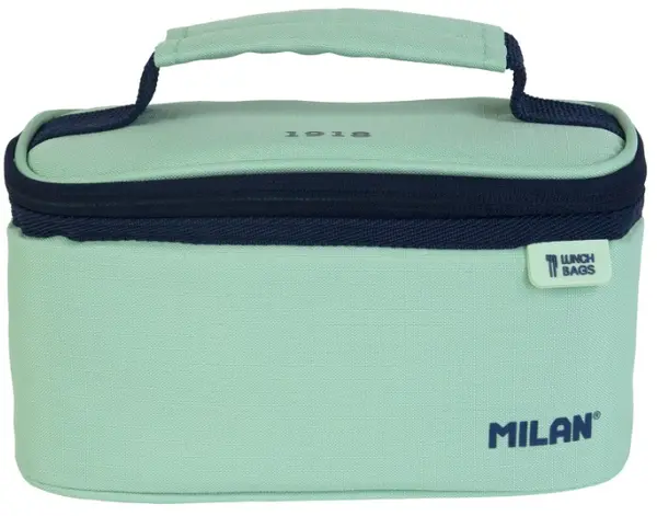 Geantă de prânz Milan 1918 - cu 1 cutie, verde, 1.5 l