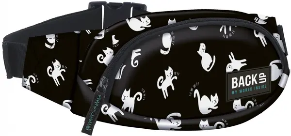 Geantă de purtat pe talie BackUp A - Black Cats