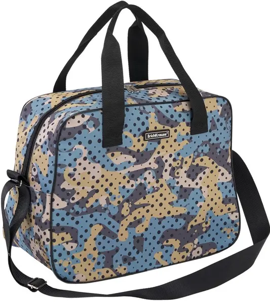 Geantă de sport Erich Krause Dots vs Camo - 21 l