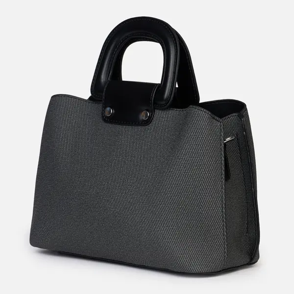 Geanta eleganta din piele ecologica cu design minimalist și mâner scurt CRL1484
