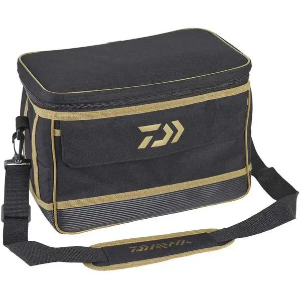 Geanta Glaciere Souple 12L Black-Gold 34x20x25cm