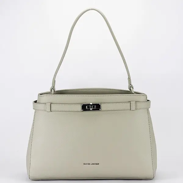 Geanta gri deschis de dama David Jones CM8266 17