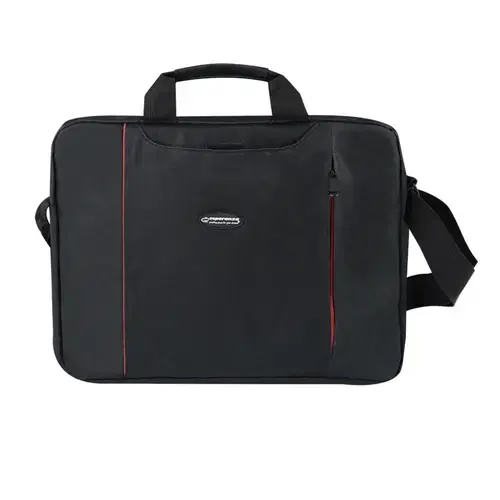 Geanta laptop Esperanza Salerno 15.6inch, poliester, curea reglabila, Negru