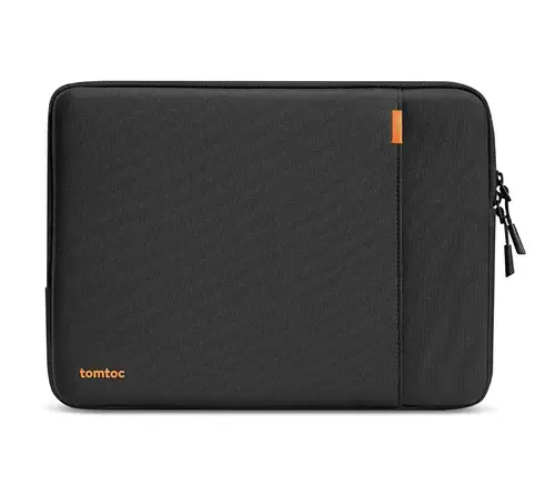 Geanta laptop Tomtoc Defender-A13, pentru MacBook Air/Pro 13inch, Fermoare YKK, Colturi CornerArmor (Negru)