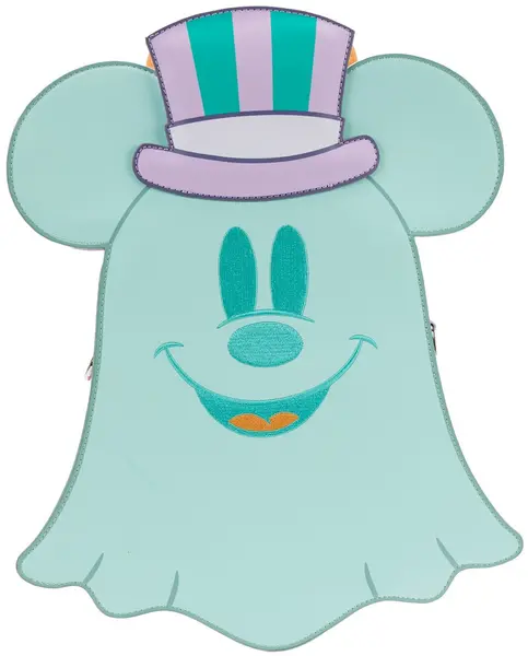 Geantă Loungefly Disney: Mickey Mouse - Ghost Minnie & Mickey (Glows in the Dark)