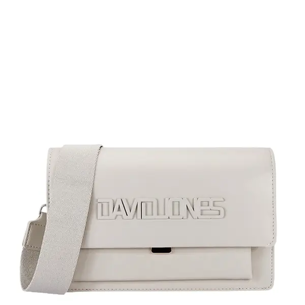 Geanta mica bej deschis David Jones CM7508 15