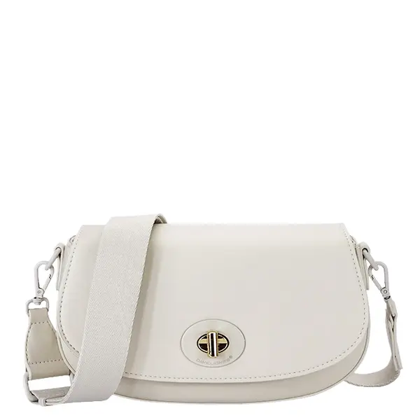 Geanta mica crem David Jones CM7104 11