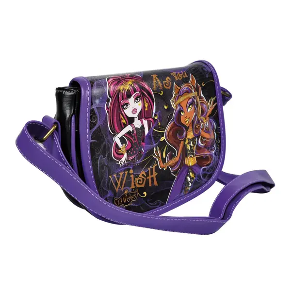 Geanta mica Monster High cu clapa mov Geanta mica Monster High cu clapa mov