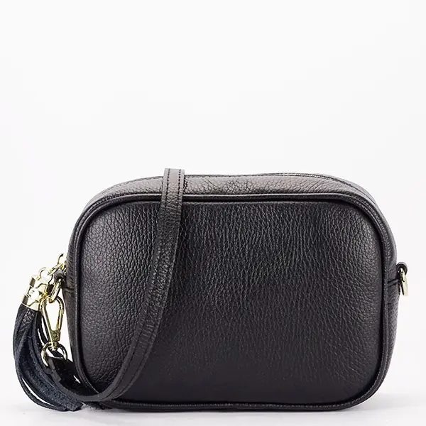 Geanta mica neagra din piele naturala 1533 123