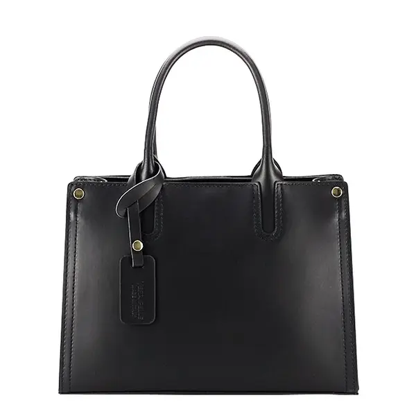 Geanta neagra din piele naturala 8969 122