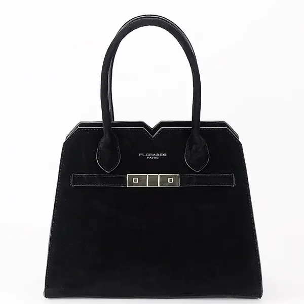 Geanta neagra FloraCo Paris F7510 M9