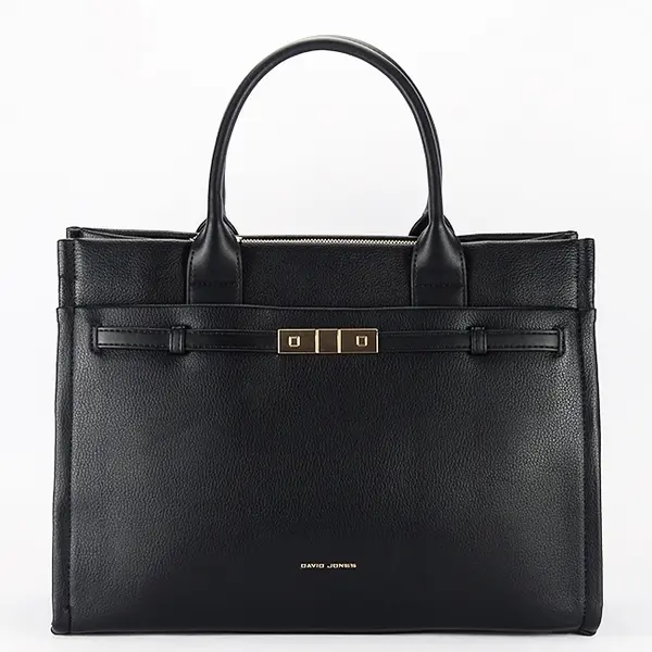 Geanta neagra mare David Jones CM7736 17