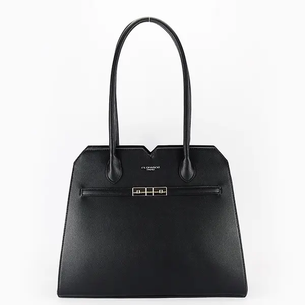 Geanta neagra mare FloraCo Paris F8598 M13