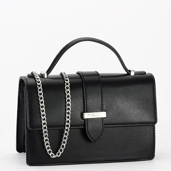 Geanta neagra mica FloraCO Paris F8566 14