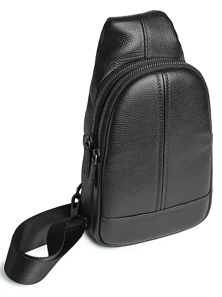 Geanta pentru barbati, 871, piele naturala, Neagra