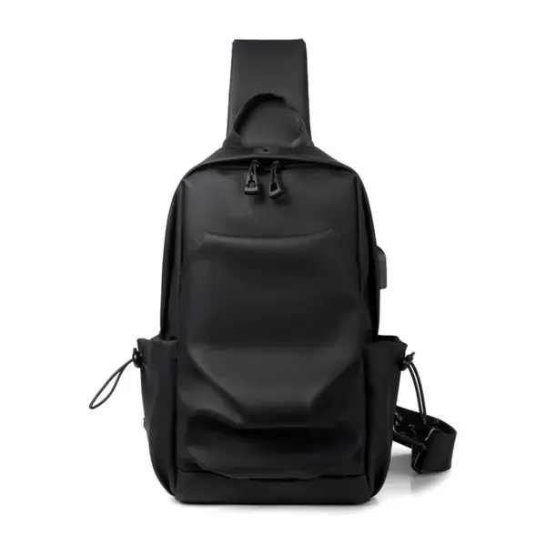 Geanta pentru barbati, Thalion GT3738, port USB, Negru