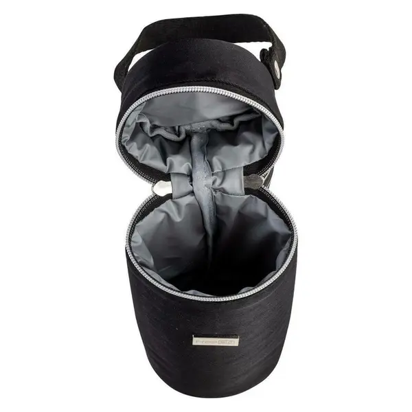 Geanta pentru biberon FreeON Single Style Black, mentine continutul atat cald, cat si rece