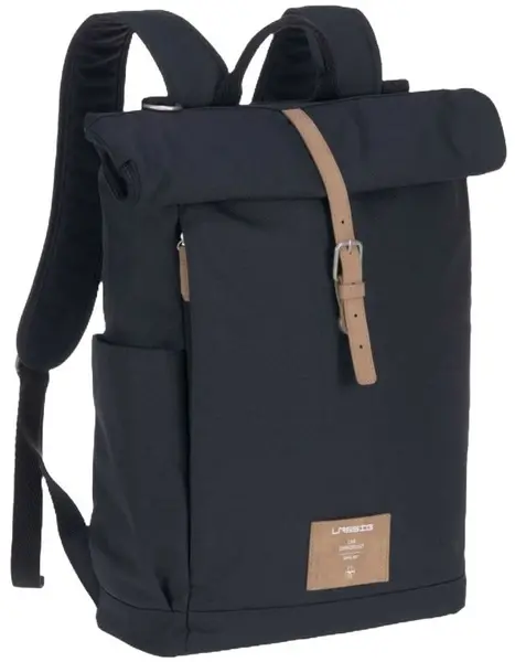 Geantă pentru cărucior cu accesorii Lassig - Rolltop, Night Blue