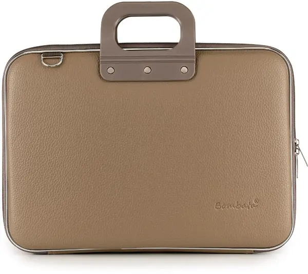 Geantă pentru laptop Bombata Classic - 15,6", bej