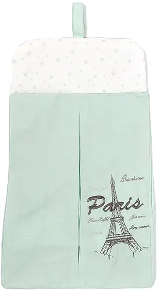 Geanta pentru scutece Bambino Casa - Paris, Mint