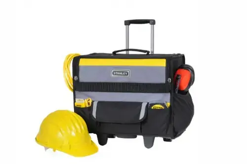 Geanta pentru unelte Stanley material textil, pe role