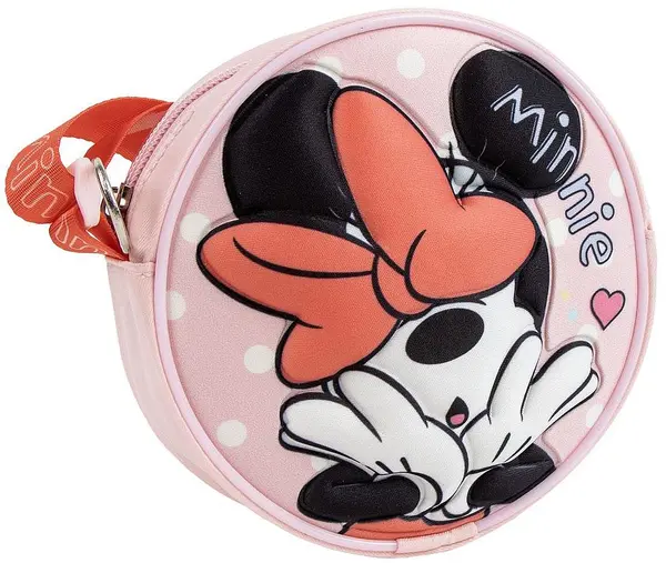 Geantă rotundă 3D Cerda Minnie
