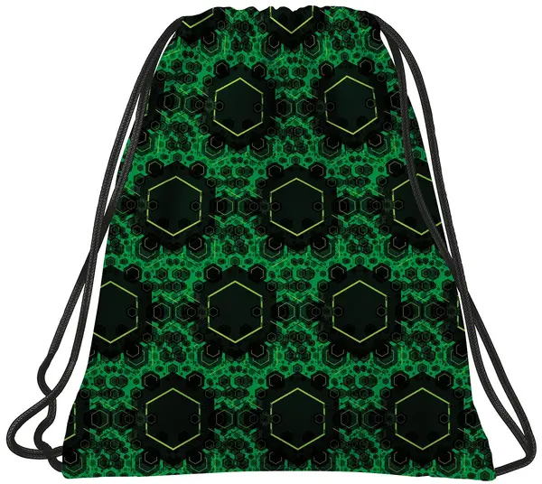 Geantă sport BackUp A - Molecule verzi