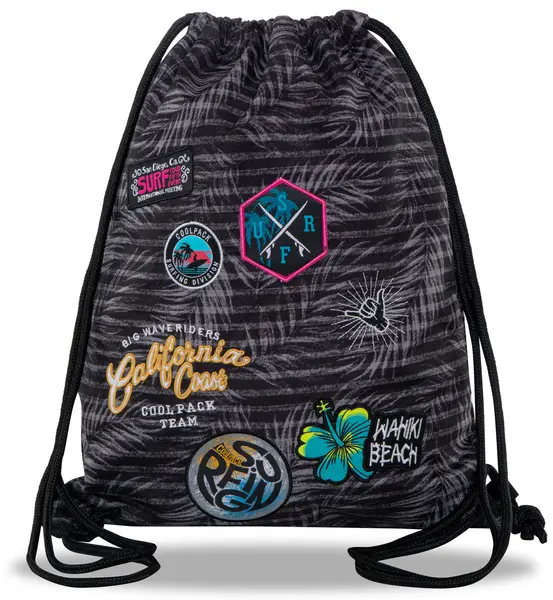 Geantă sport Cool Pack Sprint Badges G - Gri
