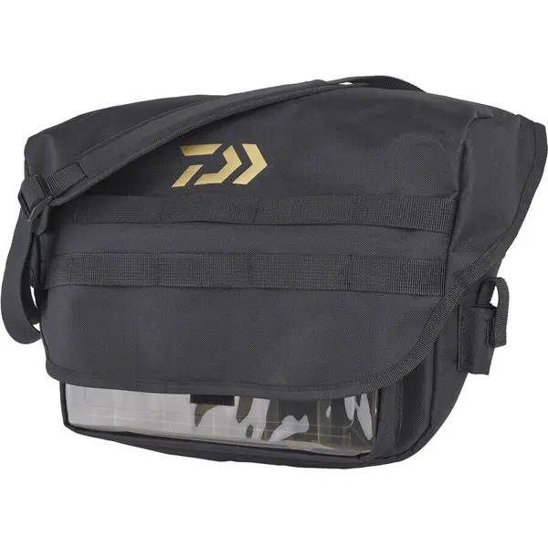 Geanta Street Fishing Black/Gold 35x38x12cm