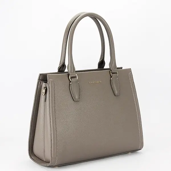 Geanta taupe deschis mare David Jones CM7651 16