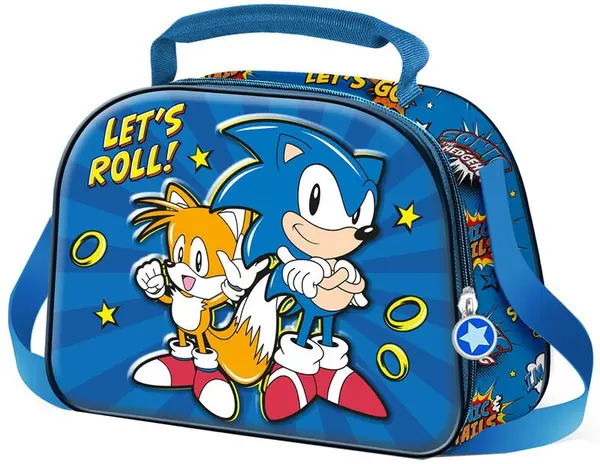 Geantă termică 3D Karactermania Sonic - Let's Roll