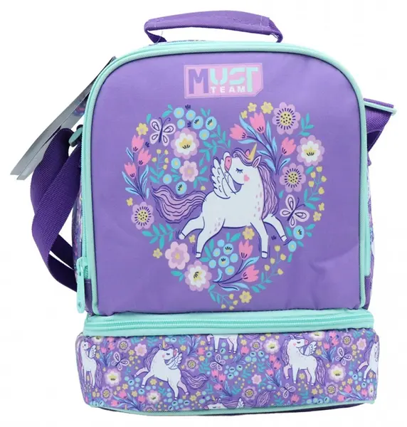 Geantă termică Must – Purple Unicorn