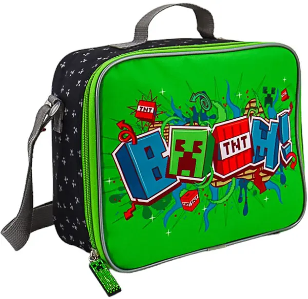 Geantă termică pentru alimente CYP Brands - Minecraft Boom