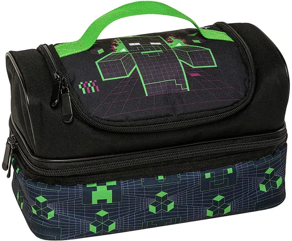 Geantă termo pentru mâncare Graffiti Minecraft - Matrix
