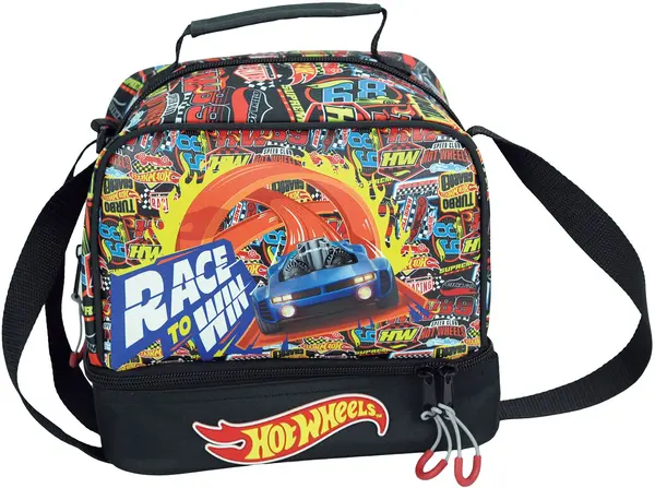 Geantă termoizolantă GIM Hot Wheels - Race to Win