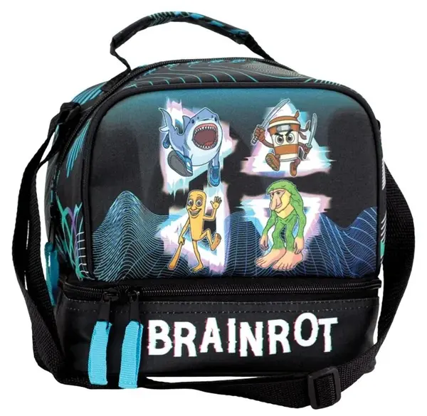Geantă termoizolantă GIM Toikido Brainrot