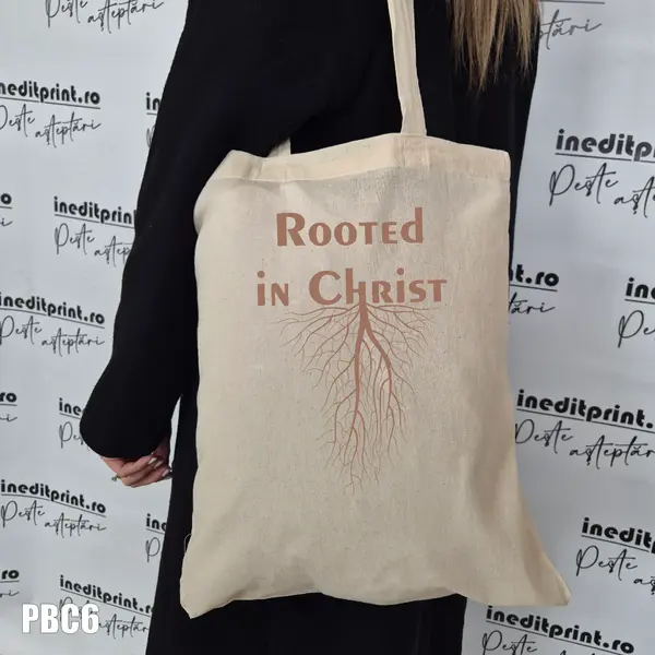Geanta tip sacosa Rooted in Christ PBC6
