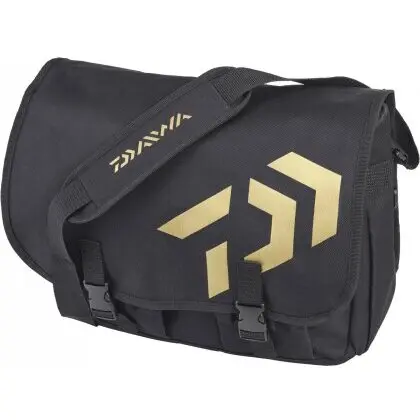 Geanta Trout Bag Black/Gold 33x45x17cm