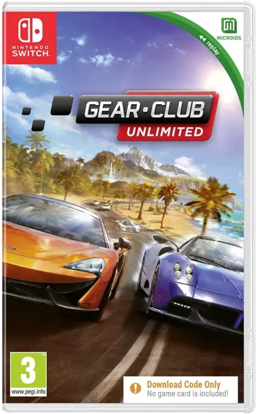 Gear Club Unlimited (Code in a Box) NSW