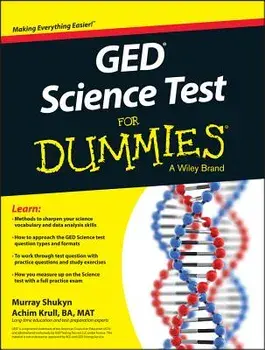 GED Science for Dummies, Paperback/Murray Shukyn