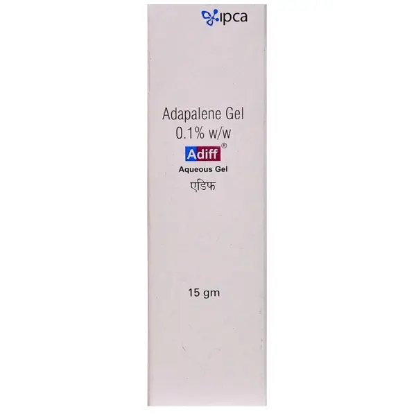 Gel Anti-Rid, Glenmark, Ipca, Adiff, Anti-Acnee, Adapalene 0.1%, 15gr